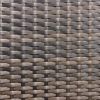 Ascot Rattan Round Table - Black and Brown Weave