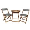 Folding Patio Bistro Set