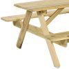 6 Seat Jersey Wooden Pub Picnic Table