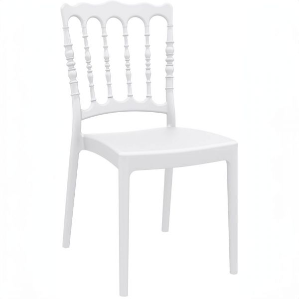 Ophelia Wedding Chair - Plastic Polypropylene - White
