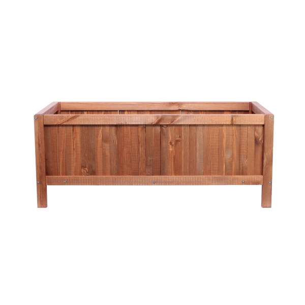 Hampton Heavy Duty Rectangle Planter - 100 x 50 x 40cm Brown