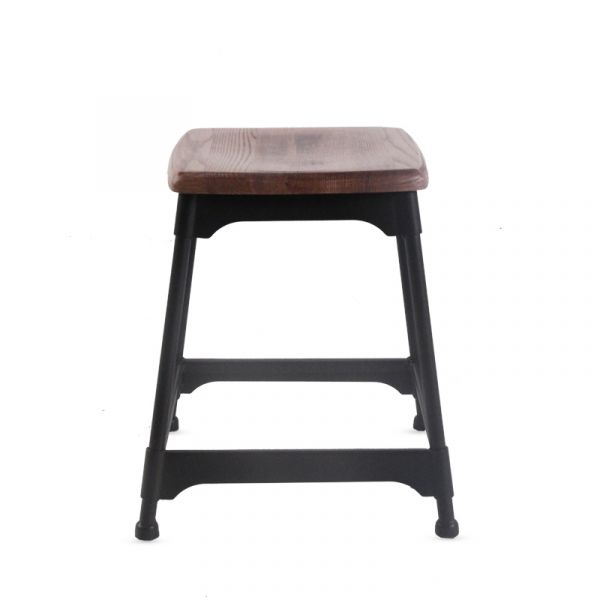 Rochester Steel/Ashwood Side Stool