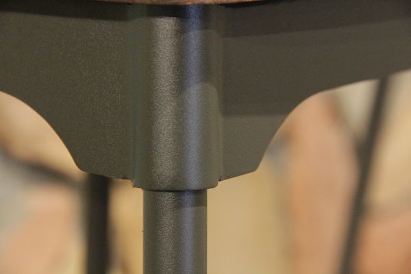 Rochester Steel/Ashwood Bar Stool