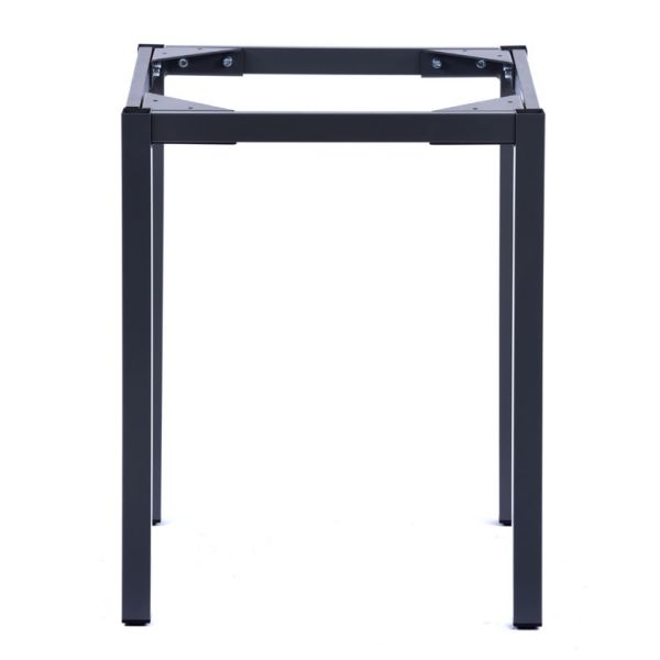 Square Table Base Box Frame 4 Leg - 57.5 x 57.5cm - Grey - Suitable for 60 x 60cm Table Tops