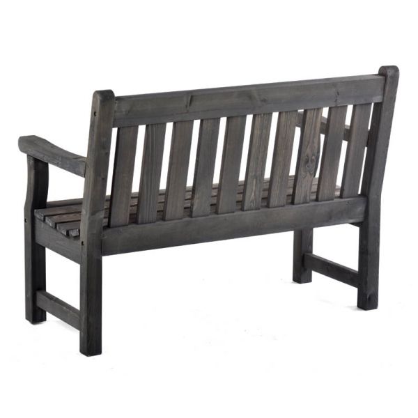 Darwin Garden Bench - 120cm Length 2 Person - (Dark Grey)