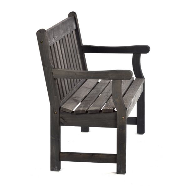 Darwin Garden Bench - 120cm Length 2 Person - (Dark Grey)