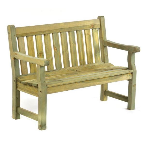 Darwin Garden Bench - 120cm Length 2 Person - (Green Pine)