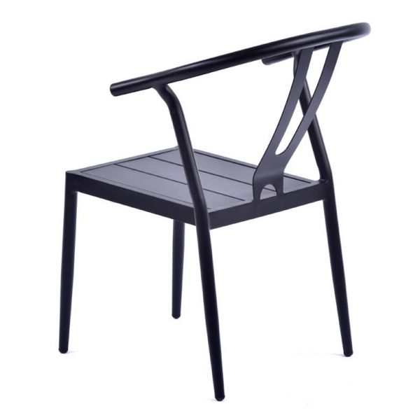 Matador Aluminium Side Chair - Black