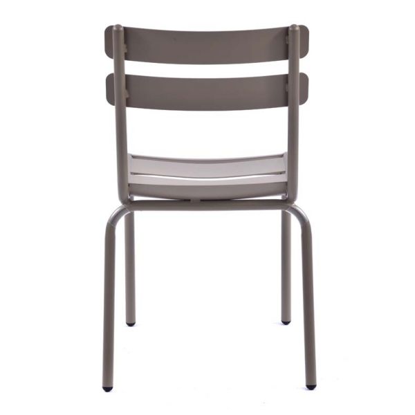 Anzio Aluminium Side Chair - Grey