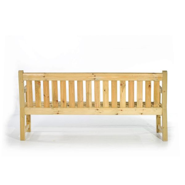 Darwin Park Bench – Durable Heavy Duty Garden Seat – 4 Person Suitable - 183cm Length - Green Pine