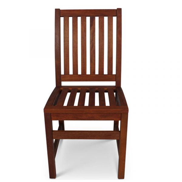 Devon Side Chair - Durable Hardwood Design - 49 x 54 x 90cm 10kg - Commercial Standard Furniture
