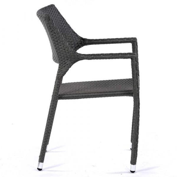 Oasis Rattan Arm Chair - Stackable & Hard Wearing - No Cushion