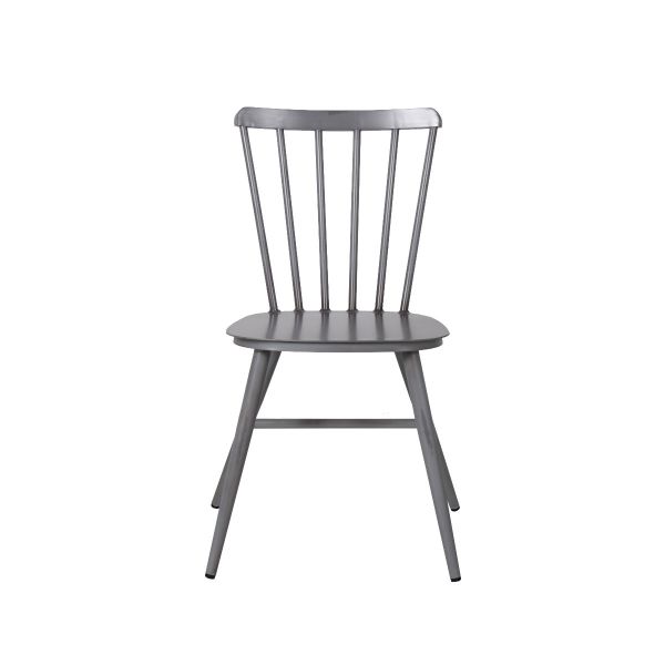 Commercial Vintage Grey Pula Side Chair For Restaurants, Bars & Cafes