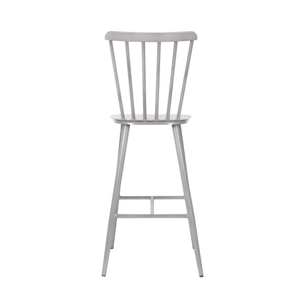 Commercial Vintage Grey Pula Bar Chair For Restaurants, Bars & Cafes