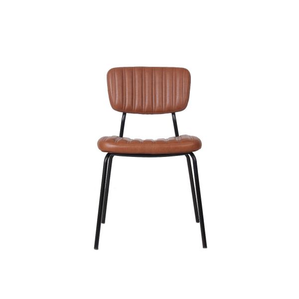 Commercial Vintage Light Brown Sudbury Side Chair For Restaurants, Bars & Cafes
