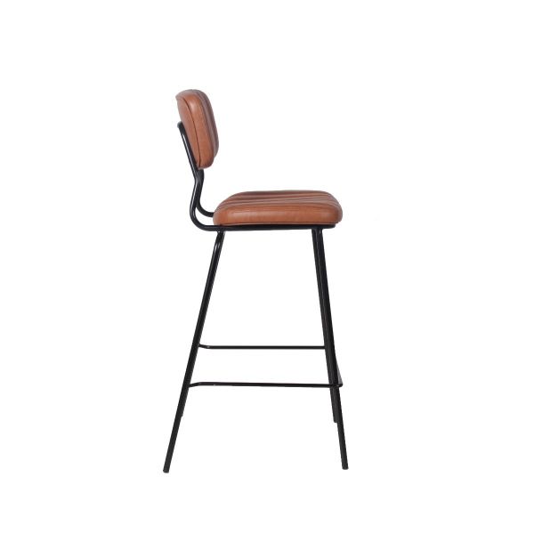 Commercial Vintage Light Brown Sudbury Bar Chair For Restaurants, Bars & Cafes
