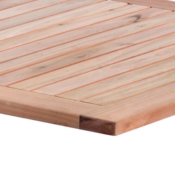 Hardwood Square 60x60cm Table Top