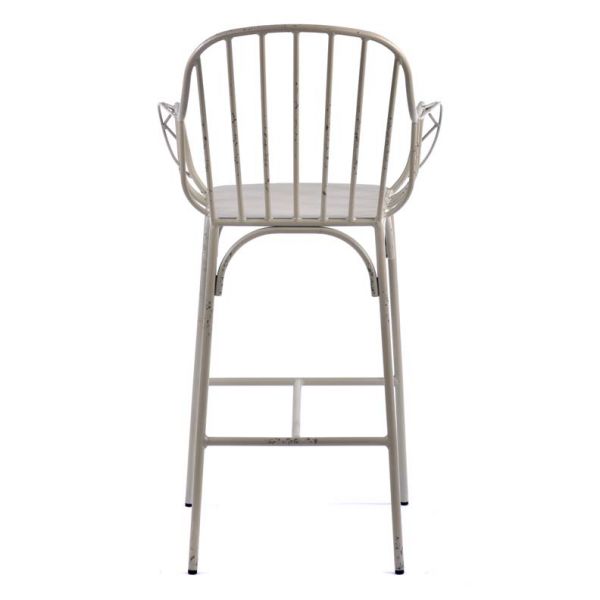 Cellini Bar Arm Chair Vintage White