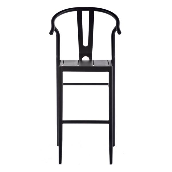 Matador Aluminium Bar Chair - Black