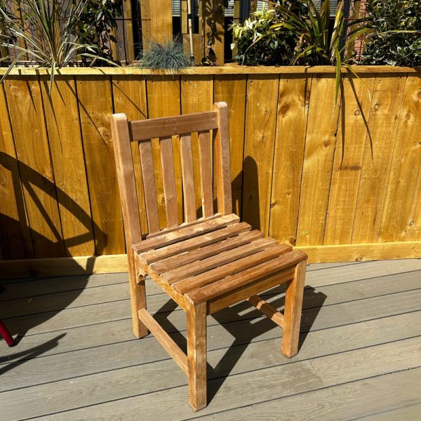 Warwick Side Chair - Grade A Teak - High Quality Indoor / Outdoor Seat - Flat Packed