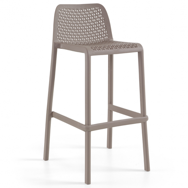 Oxy High Chair - Durable Polypropylene Chair - Commerical Suitable Easily Cleaned - (Taupe)