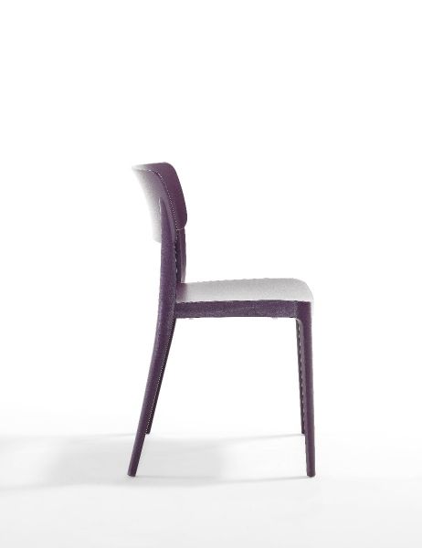 Pano Side Chair - High Quality Polypropylene - Easily Cleaned & Stackable - Purple