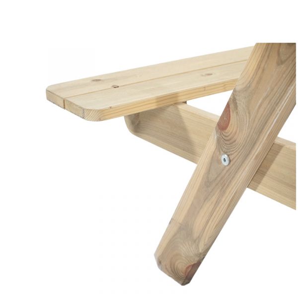 Jersey 6 Seat Dip Treated Pine Picnic Table - Green Pine