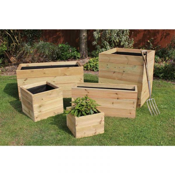 Planter 400 x 400 x 300mm - Deckboard