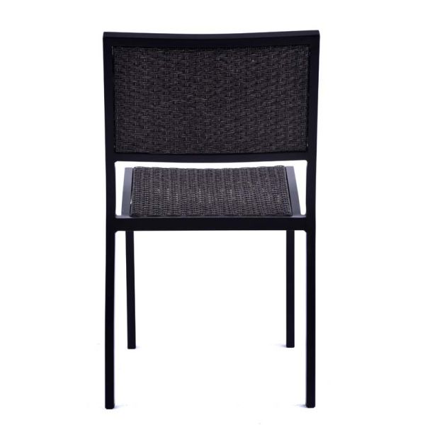 Oxford Rattan Side Chair - Grey