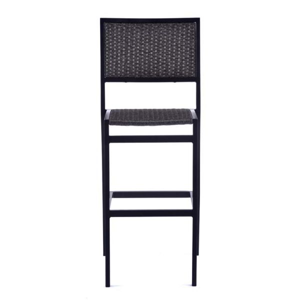 Oxford Rattan Bar Chair - Grey