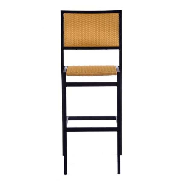 Oxford Rattan Bar Chair - Teak Look