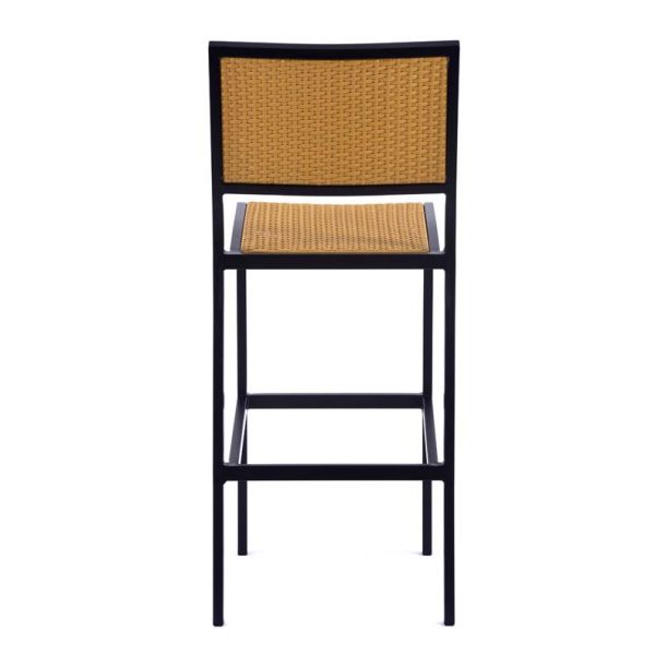 Oxford Rattan Bar Chair - Teak Look