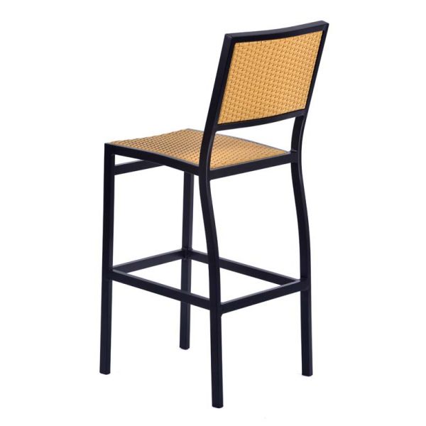 Oxford Rattan Bar Chair - Teak Look