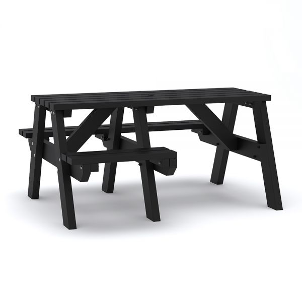 Eco Theo A Frame Wheelchair Access Recycled Plastic Picnic Table 150cm