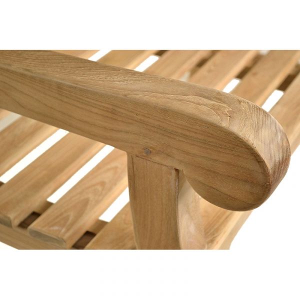 Queensbury Teak Bench - Grade A Teak Garden Seat - 240cm Length - 6 Person Classic Design