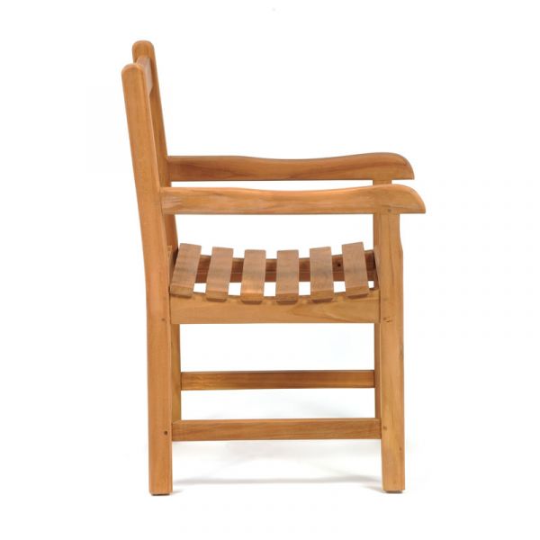 Warwick Arm Chair - Grade A Teak - High Quality Indoor / Outdoor Seat - Flat Packed