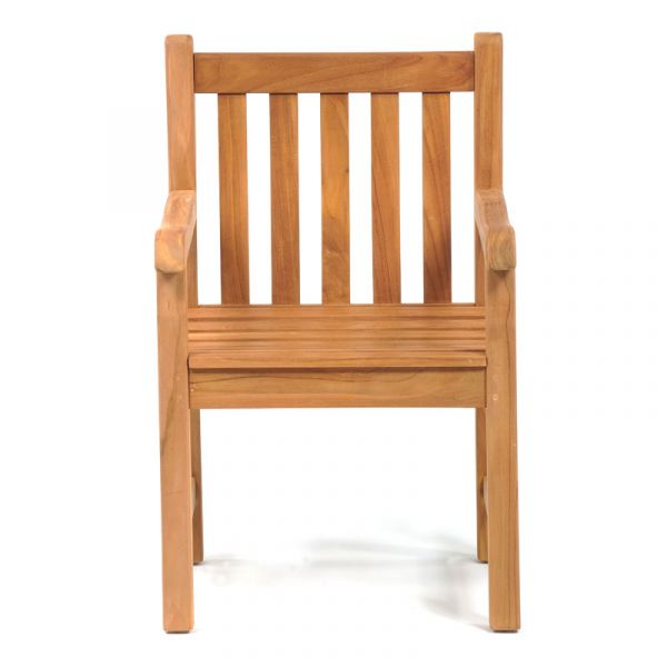 Warwick Arm Chair - Grade A Teak - High Quality Indoor / Outdoor Seat - Flat Packed