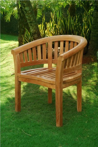 Windsor Arm Chair - Grade A Teak - High Quality Indoor / Outdoor Seat - Flat Packed