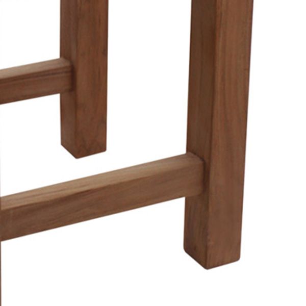 Warwick Low Stool - Grade A Teak - High Quality Indoor / Outdoor Seat - Flat Packed