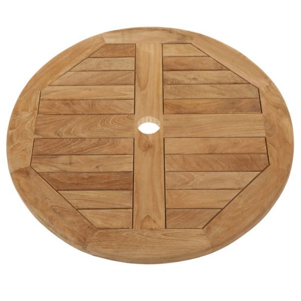 Teak Large Lazy Susan Top