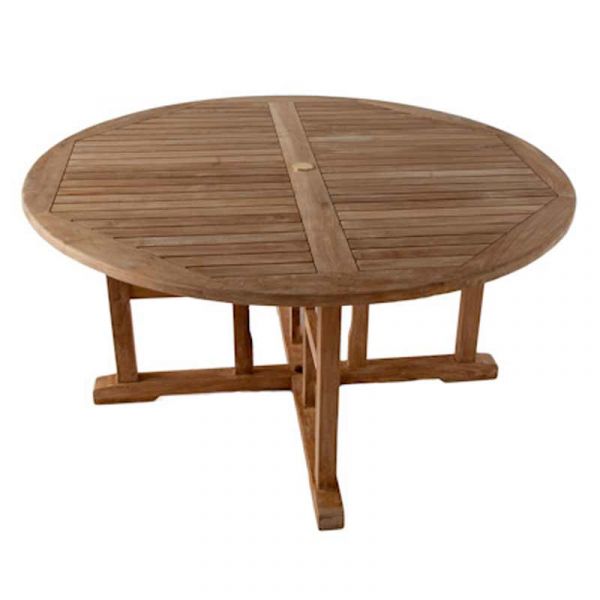 Stamford Round Dining Table - Diameter 180cm Grade A Teak - Flat Packed