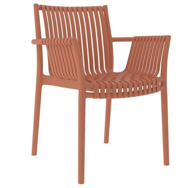 Victor Stackable UV Resistant Polypropylene Armchair 