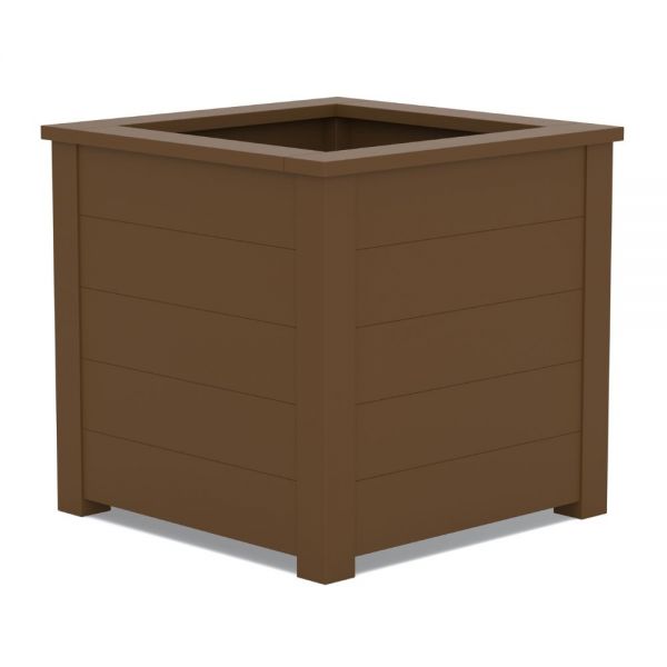 Eco Calvin Recycled Plastic Planter Large 82.5 x 82.5 x 80cm