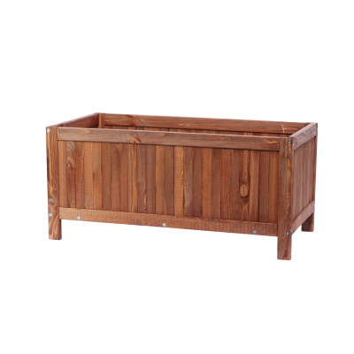 Blenheim Rectangle Planter - Brown