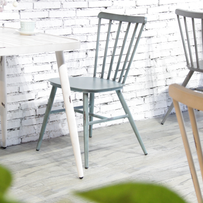 Pula Aluminium Bar Chair - Vintage Blue