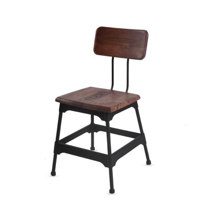 Rochester Steel/Ashwood Side Chair