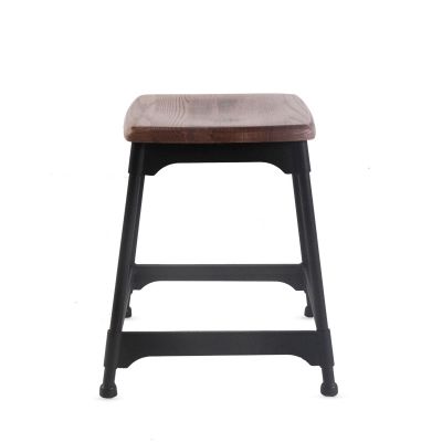 Rochester Steel/Ashwood Side Stool