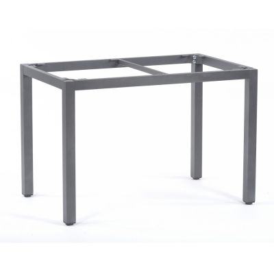 Rectangular Table Steel Box Base Frame 4 Leg -107.5 x 67.5cm - Grey - Suitable for 110 x 70cm & 120 x 80cm Table tops