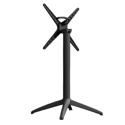 Pedestal Flip Top Table Base for 70 & 80cm Tops - Black