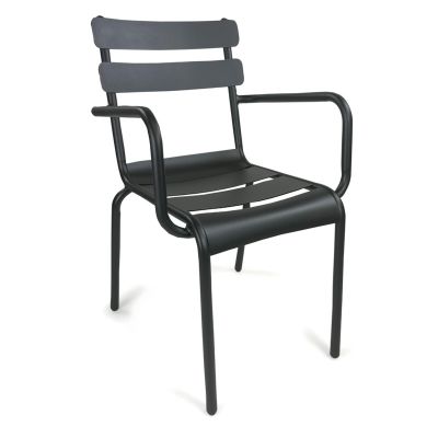 Anzio Stackable Aluminium Armchair